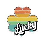 Cumpara ieftin Sticker decorativ Lucky, Multicolor, 52 cm, 3831ST, Oem