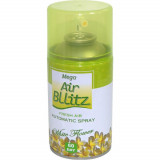 Rezerva Odorizant Camera Mega Air Blitz Fresh Air, Cantitate 260 ml, Parfum de Flori Albe, Rezerva Spray pentru Odorizant de Camera, Rezerva pentru Od