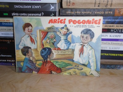 ARICI POGONICI * ALBUM PENTRU CEI MICI , NR. 4 / 1959 foto