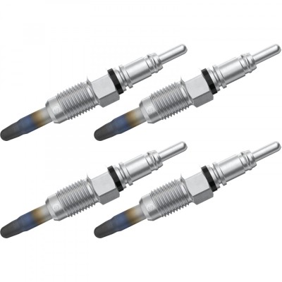 Set 4 bujii incandescente Bosch pentru VW Golf III, Golf IV, Golf V, Audi 80, A3, A4, Skoda Octavia I 1.9 TDI foto