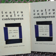 Teatru englez contemporan 2 volume , 1968