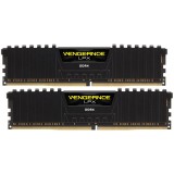 Memorie Vengeance LPX Black 64GB DDR4 3000MHz CL16 Dual Channel Kit, Corsair