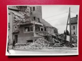 Bucuresti 1944 dupa bombardament str.Stirbey Voda 11,5x8,5 cm