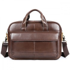 Geanta laptop 15 inch din piele naturala, BUSY LDY&amp;GTM&reg; Dexter