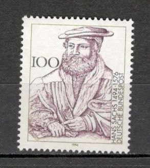 Germania.1994 500 ani nastere H.Sachs-poet MG.847