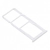 Suport SIM - Card Samsung Galaxy A21s A217, Dual SIM, Alb