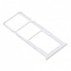 Suport SIM - Card Samsung Galaxy A21s A217, Dual SIM, Alb