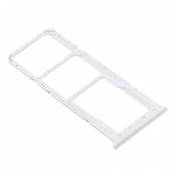 Suport SIM - Card Samsung Galaxy A21s A217, Dual SIM, Alb