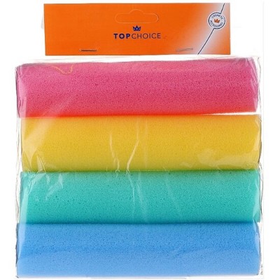 Bigudiuri flexibile, din burete, Top Choice, &amp;Oslash;40, 4 buc/set foto
