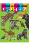 Puzzle. Animale din toata lumea