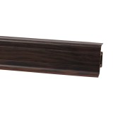 Plinta parchet PVC Set 10456-8699, canal cablu, wenge deschis, 2500 x 52 x 22 mm