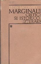 Marginalii - Critice si Istorico-Literare foto
