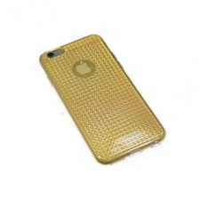 Husa Silicon Samsung Galaxy S7 g930 Diamond Clear Gold