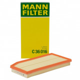 Filtru Aer Mann Filter Mercedes-Benz C-Class C205 2018&rarr; C36016, Mann-Filter