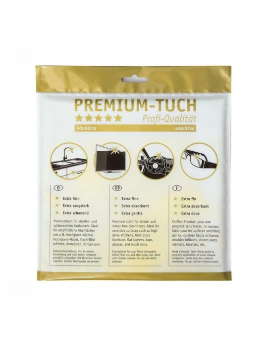 Laveta microfibra premium Hotrega 40 X 40 cm