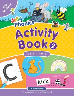 Jolly Phonics Activity Book 2 (in Print Letters)