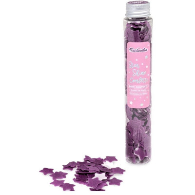 Confetti parfumate de sapun pentru baie cu aroma de struguri Martinelia 99815P, 25 g foto