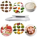 Cantar Bucatarie Electronic RegalSmart B05, 5kg, Precizie 1g, LCD, Oprire Automata, Compact