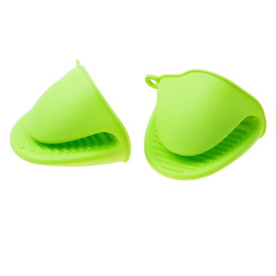 Set 2 manusi de bucatarie, Silicon, Verde foto