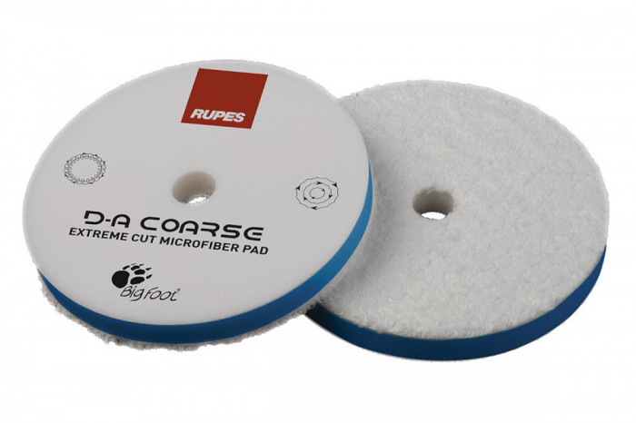 Pad Microfibre Polish Abraziv Rupes D-A Coarse Extreme Cut, 85mm