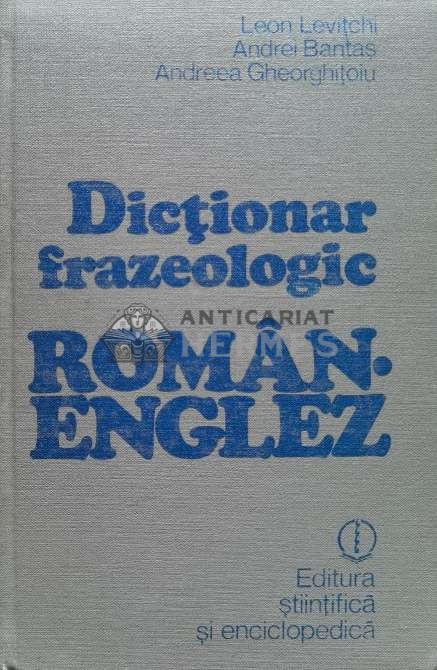 Dictionar frazeologic Roman-Englez (AF158)