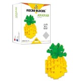 Joc tip lego cu tema Ananas, 5 ani+, MICROBLOCKS