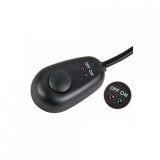 Buton Auto ON/OFF ALM cu LED Verde/Rosu, Cablu 20cm, Banda Dublu Adeziva - Universal