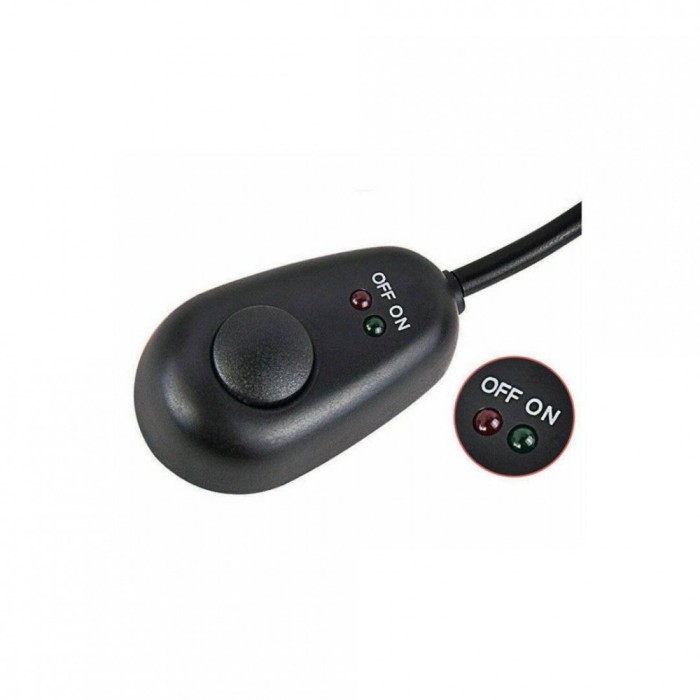 Buton auto ON-OFF iluminare LED