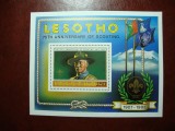 LESOTHO BLOC SCUTISM MH/MNH, Nestampilat