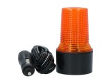 Girofar auto Carpoint 12V 500W orange cu bec Xenon , magnetic 10x4,5/6 cm