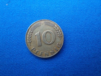 10 PFENNIG 1949 RFG foto