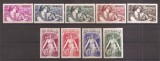 Monaco 1941 -Protectia Mamei si Copilului, 9 valori, MH (vezi descrierea)