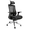 SCAUN FULL MESH LYON LUX - NEGRU/NEGRU