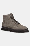 Gant pantofi de piele &icirc;ntoarsă Blistown culoarea maro, 31643136