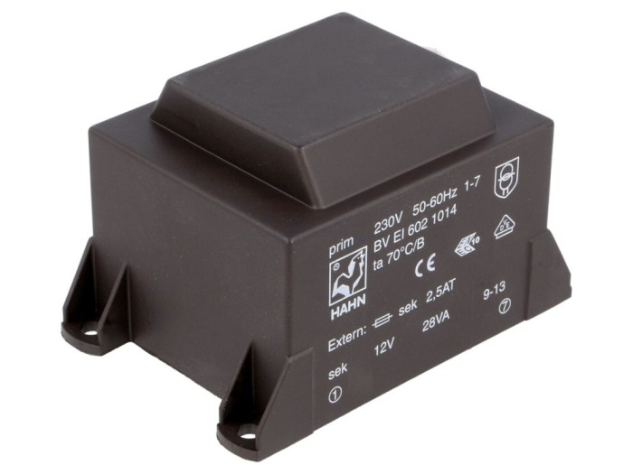 Transformator PCB &icirc;ncapsulat 28VA 230V