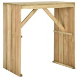 Cumpara ieftin Masa de bar, 100x60x110 cm, lemn de pin tratat