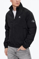 Geaca barbati bomber cu croiala Regular Fit si logo negru, 2XL