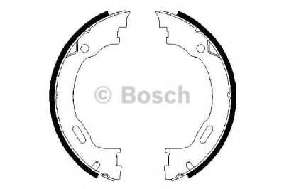 Set saboti frana, frana de mana MERCEDES M-CLASS (W163) (1998 - 2005) BOSCH 0 986 487 609 foto