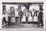 Bnk foto Grup in costume populare Tara Oasului, Alb-Negru, Romania de la 1950, Etnografie