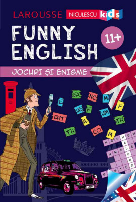 Funny english. Jocuri si enigme 11+ - Sandra Lebrun foto