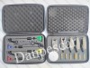 Set 4 Avertizori Pescuit SAIMINO 518 RXL cu Statie + Lampa Cort + Set 4 Swingeri MKM3 Iluminati + Penar Transport