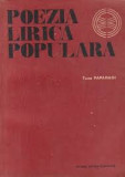 Tache Papahagi - Poezia lirică populară