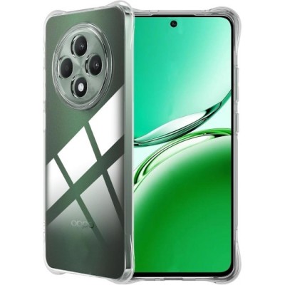 Husa Anti soc, transparenta compatibila cu Oppo Reno 12F 5G foto