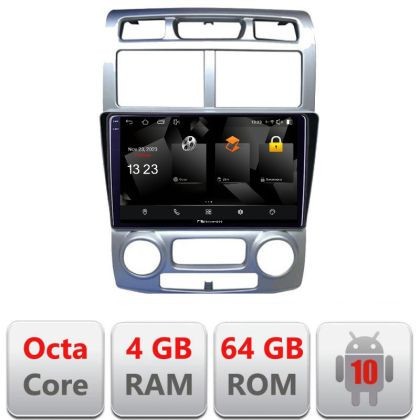 Navigatie Kia Sportage 2005-2007 5510-0023 Android Octa Core 720p 4+64 DSP 360 camera carplay android auto CarStore Technology