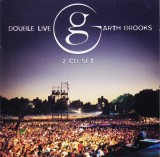 CD Country: Garth Brooks - Double Live ( 2 CDuri originale, ca noi )