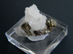 Specimen minerale - CUART SI CALCOPIRITA (T1) foto