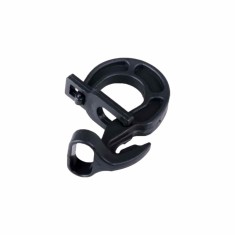 C&acirc;rlige coardă elastică, Easyfix, 6-10mm, cu carabină