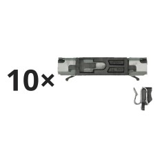 Set 10 clipsuri ornament Bmw Seria 5 (E60/E61), X3 (F25), X5 (E70), X5 (F15/F85), X6 (E71), bandouri geam