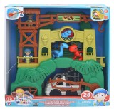 Set de joaca, Tiny Kiddom, Dino Nursery Tower, 28 piese
