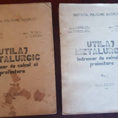 Utilaj metalurgic. Îndrumar de calcul și proiectare (2 vol.) - I. Oprescu